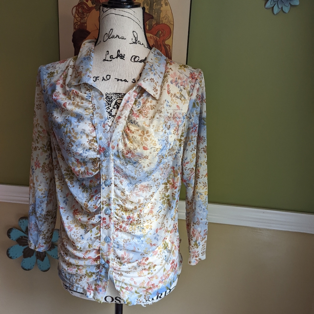 Rag Button down top - Picture 2 of 10